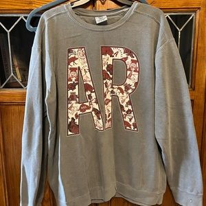 Comfort Colors Arkansas Razorback Sweatshirt